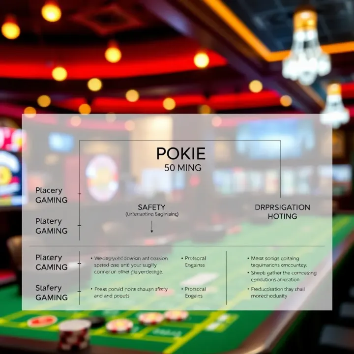 Diagram highlighting key legal and safety considerations for online gaming in Australia