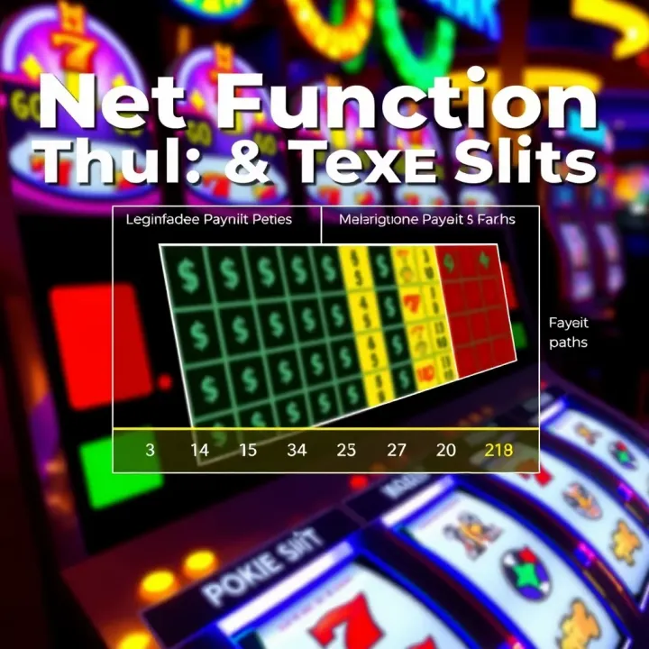 Diagram illustrating the net function with highlighted payout paths and fairness indicators