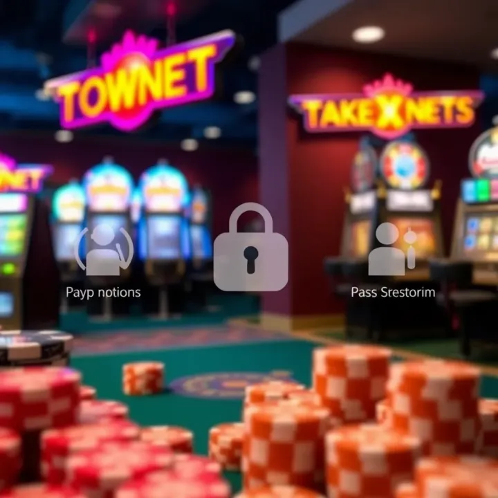Secure payment methods and customer support icons representing trust and assistance for online pokies players