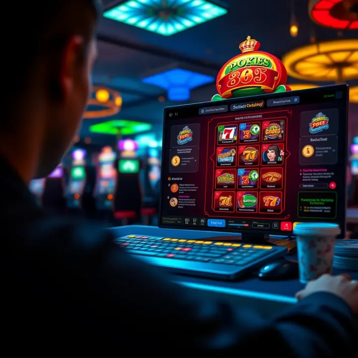 Secure online gambling interface highlighting safety features and responsible play tools