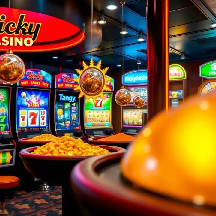 Assortment of online casino games available at Ricky Casino including slots and table games