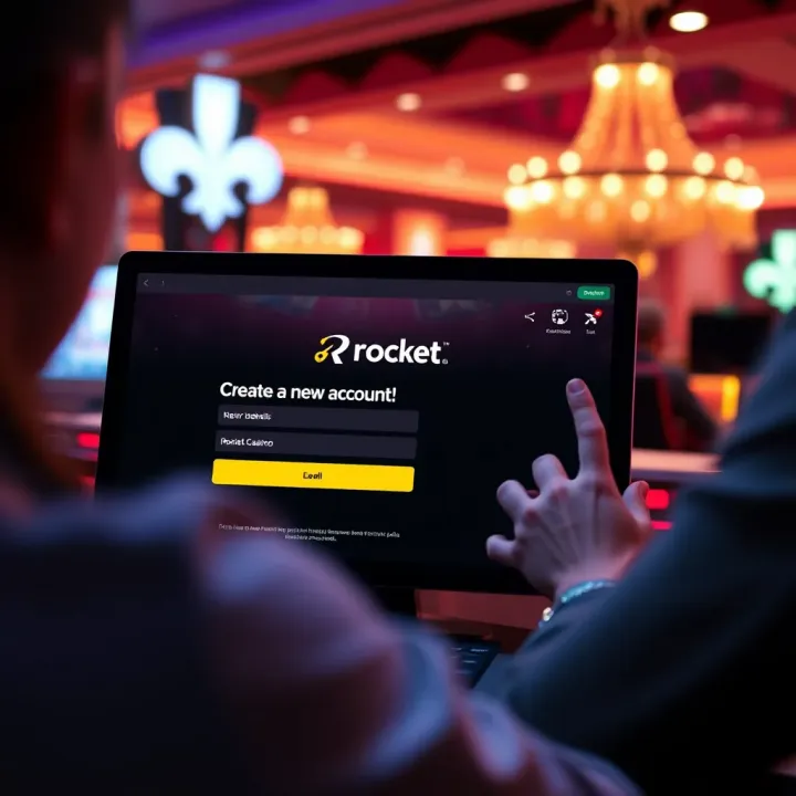 How to Sign Up and Get Started with Rocket Casino