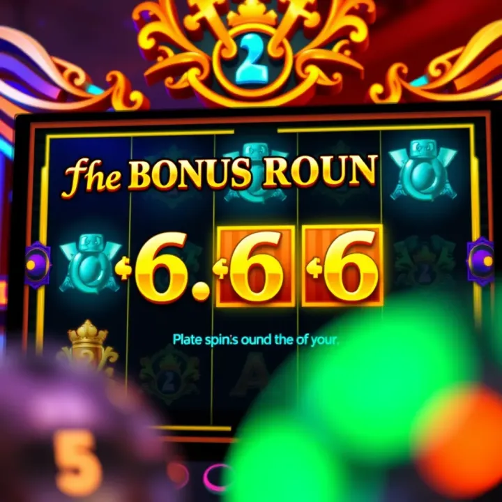 Online slot game bonus round screen highlighting free spins and multipliers in a colorful layout