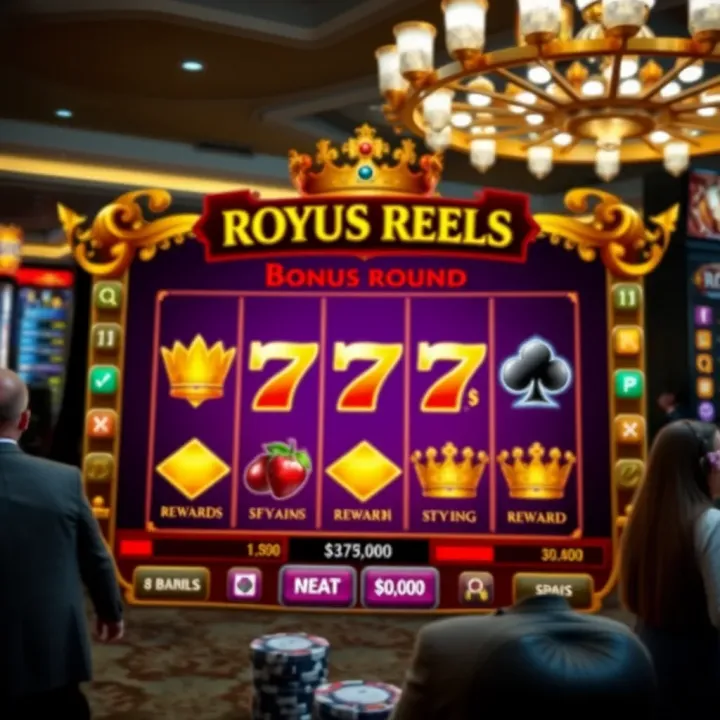Bonus round interface highlighting special rewards and winning potential