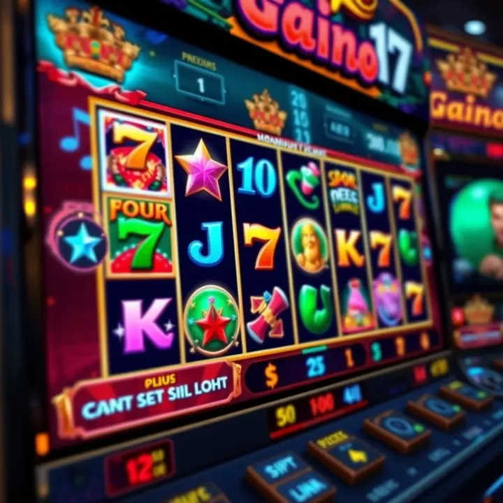 Casino slot game interface highlighting bonus features and paylines