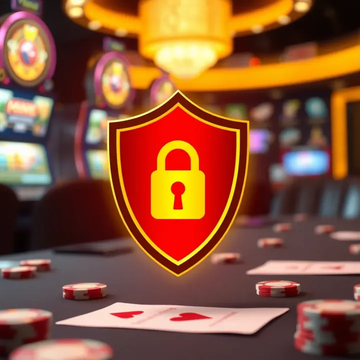 Illustration of a shield symbolizing online account protection
