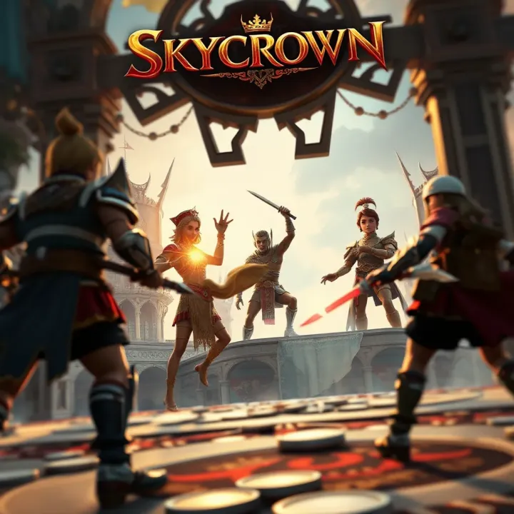 Dynamic gameplay scene showcasing advanced mechanics and interactive environment in a fantasy setting