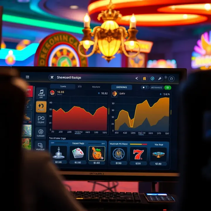 Detailed interface highlighting design enhancements and performance metrics in the latest game release