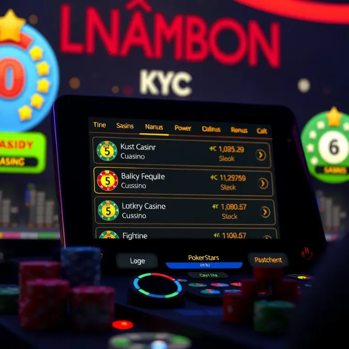 Exploring No KYC Casinos: Seamless Digital Gambling Experience Digital casino interface displaying options with no identity verification required