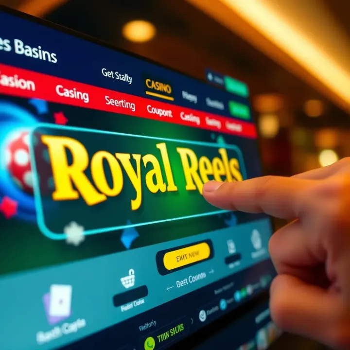 Illustration showing a digital coupon code being entered on an online casino site