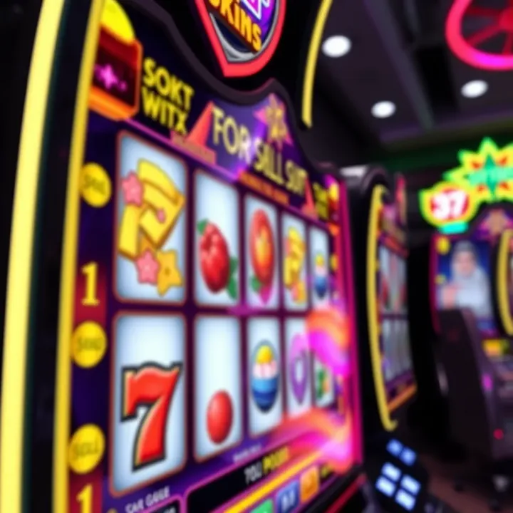 Online slot machine interface showing vibrant symbols and reels in motion