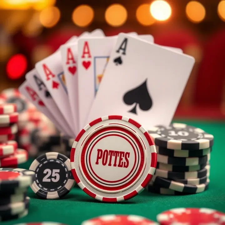 Illustration of casino chips and playing cards representing no deposit bonus offers at Wanted Win Casino